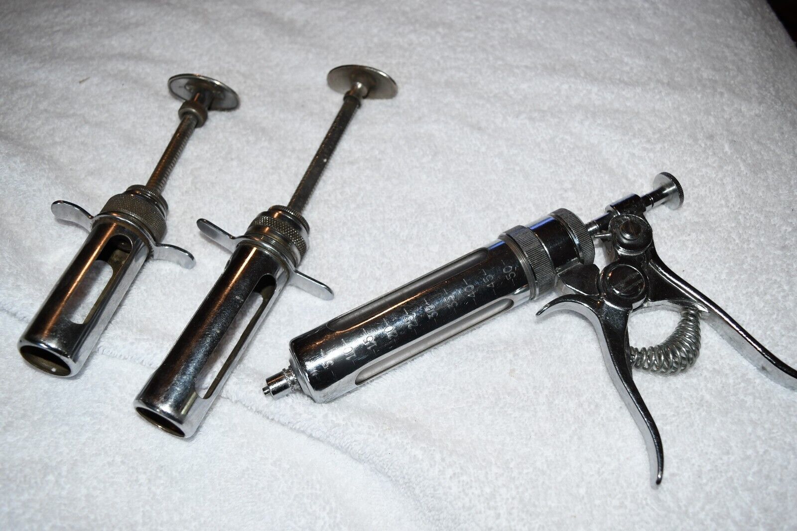 Ideal Instruments a10 Mega Shot Pistol Grip 50cc Syringe Veterinary ...