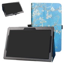 Lenovo Tab E10 2018 Case, Pu Leather Folio 2-Folding Stand Cover For 10.1.. - $23.99