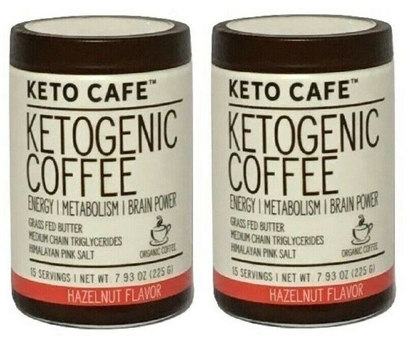 (2) Keto Cafe KETOGENIC Coffee ENERGYMETABOLISMBRAIN