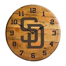 San Diego Padres Authentic Oak Barrel 21" Clock - $296.01