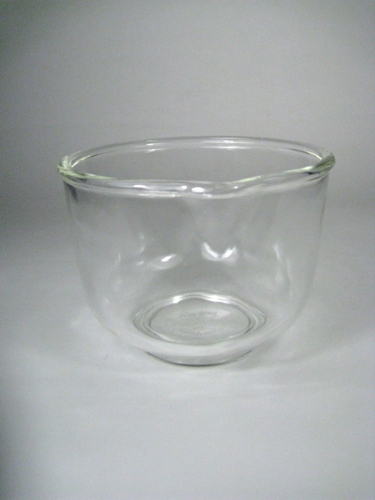 Sunbeam Small Bowl Replacement for Mixmaster Clear Glass Fire King