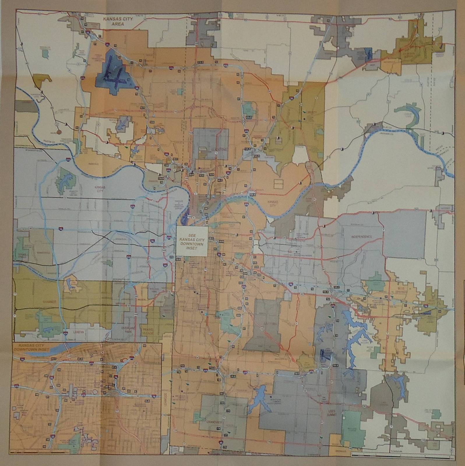 BRAND NEW SPECIAL MISSOURI STATE HIGHWAY MAP CENTENNIAL EDITION GREAT