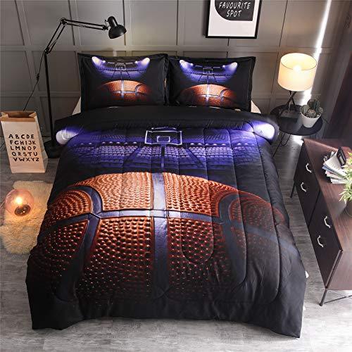 A Nice Night Basketball Court Printing Comforter Quilt ...