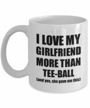 Tee-ball Boyfriend Mug Funny Valentine Gift Idea For My Bf Lover From Girlfriend - $16.80