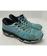Mizuno Wave Horizon 3 Running Walking Shoes Women’s Size 9.5 Blue Teal K8 - $24.65