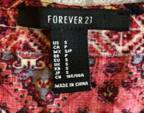 forever 21 red tank top