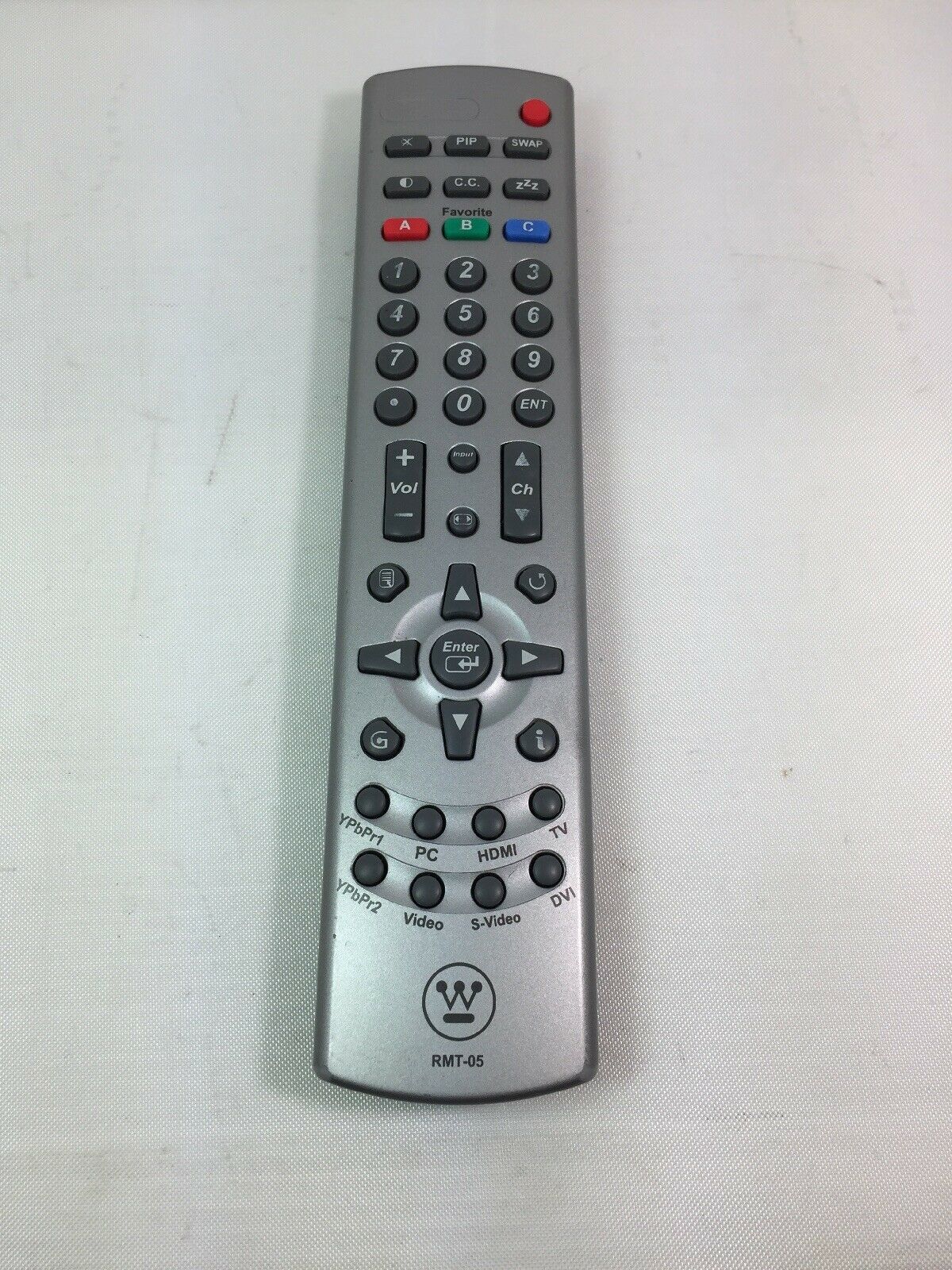 Westinghouse RMT05 LCD TV Remote Control LTV27W7 LTV27W6 LTV32W6