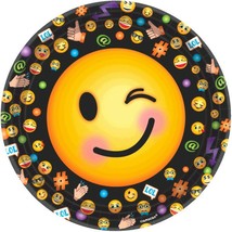 LOL Emoji 8 9" Lunch Plates Birthday Party - $4.64
