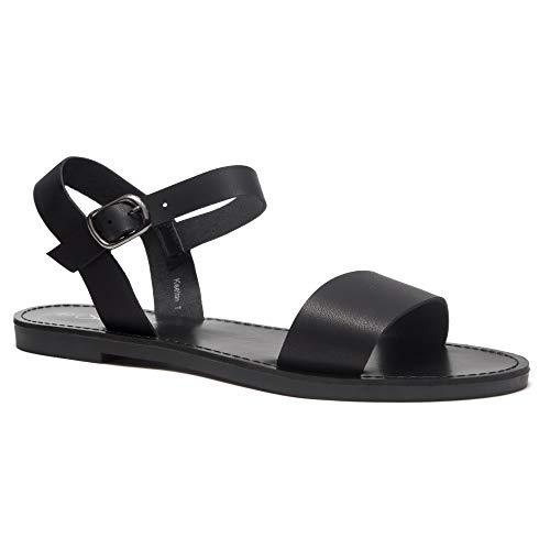 flat sandals one strap