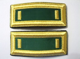Army Shoulder Boards Straps Special Forces Second Lieutenant Pair Male - $9.99