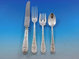 Corsage by Stieff Sterling Silver Flatware Set for 8 Service 42 pieces  - $2,470.05