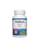 Natural Factors WellBetX Mulberry Extract, 90 Capsules - $12.60
