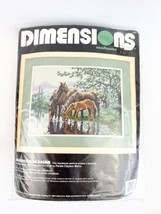 Dimensions Needlepoint An Equestrian Dream Persis Clayton Weirs 1994 20 x 16 NIP - $39.99