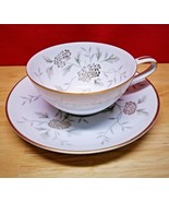 Noritake Janice Cup and Saucer Excellent Condition Heavy Gold Gilding - $8.09