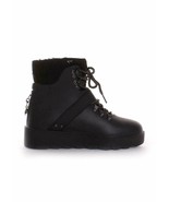 Coach Womens Urban Hiker Suede Closed Toe Boot Ankle Cold, Black Rubber,... - $98.99