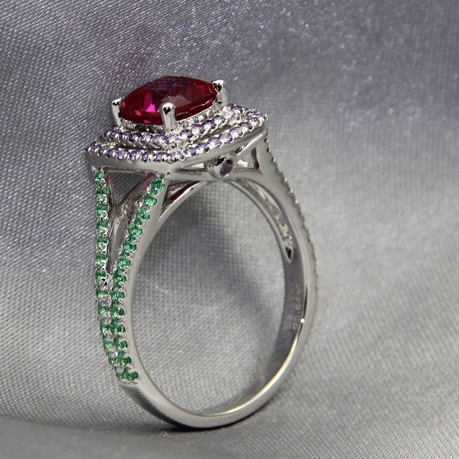 2.00 Ct MultiGemstone 925 Silver Disney Princess Ariel Mermaid