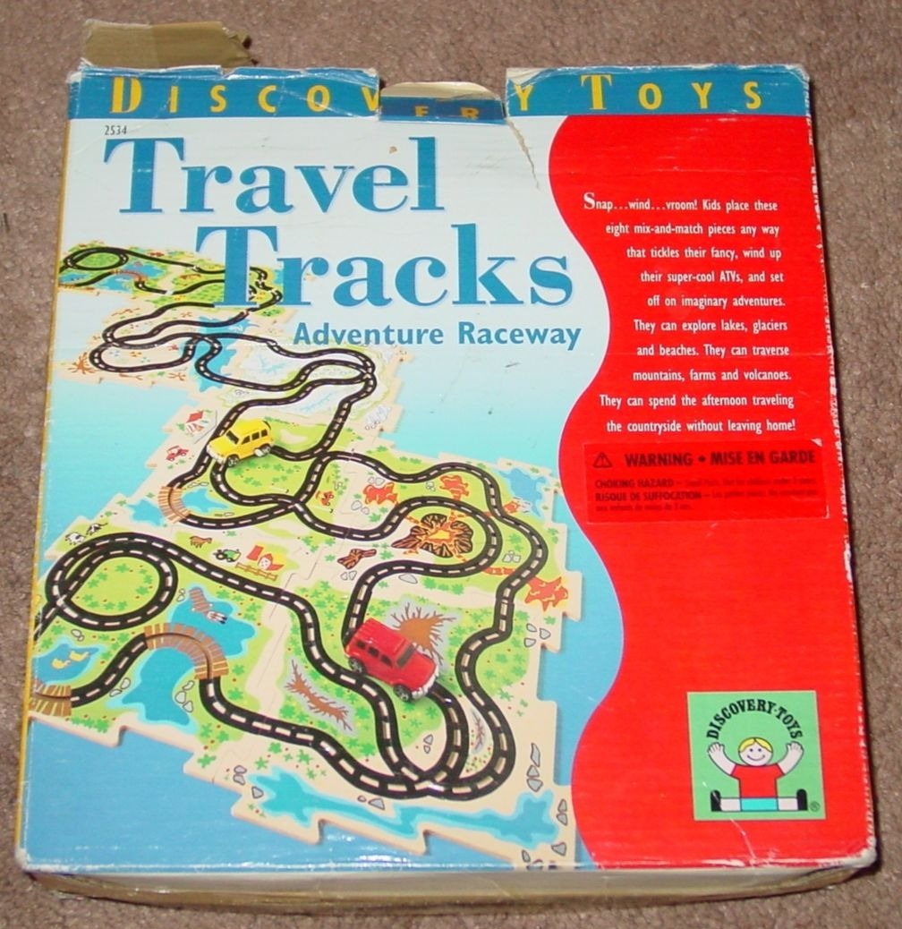 Primary image for 8 TRAVEL TRACKS ONLY DISCOVERY TOYS 1999 