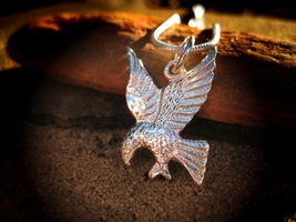 Haunted Solomon's Silver Angels Magick Occult Amulet of wealth and power - $54.44