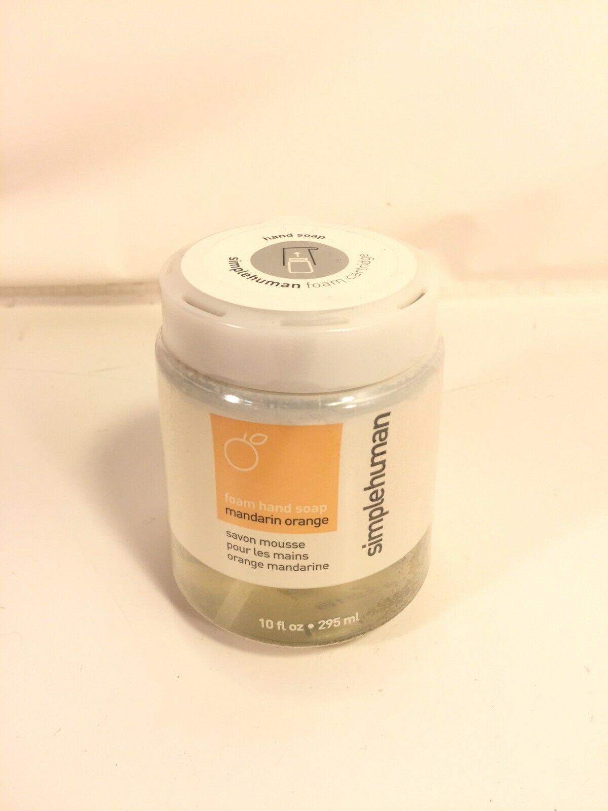 SimpleHuman Foam Hand Soap Refill Cartridge Mandarin Orange Made In USA