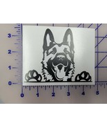 German Shepard Belgian Malinois K9 Dog  Vinyl Sticker  Logo Vinyl Decal 4&quot; - $4.04