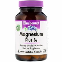 Bluebonnet Nutrition Magnesium Plus B6 90 Vcaps Egg-Free, Fish Free, - $21.99
