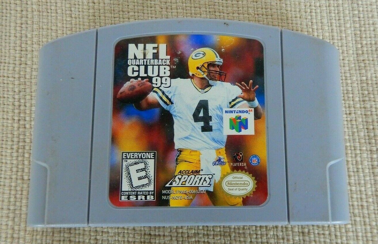 Primary image for NFL Quarterback Club 99 Nintendo N64 Video Game - untested