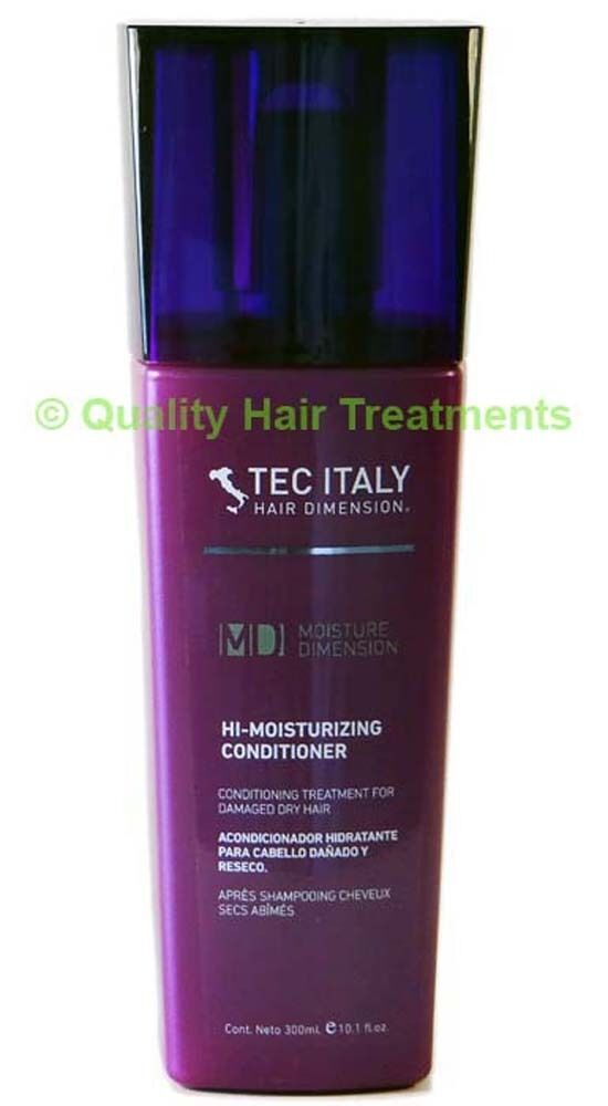 Tec Italy Hi-Moisture Conditioner for damaged dry hair 10.1 oz