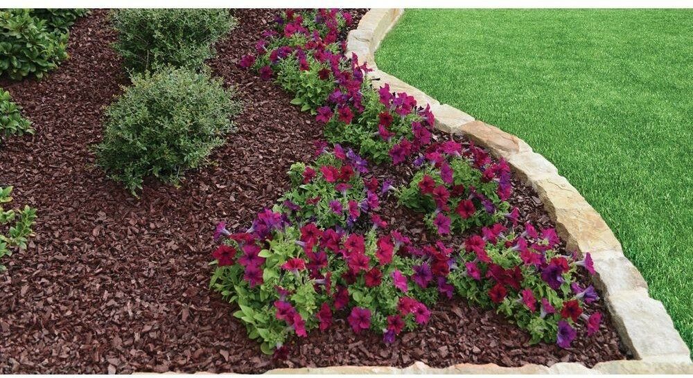 Vigoro Rubber Nugget Mulch 38.5 cu. ft. Prevent Weeds EcoFriendly