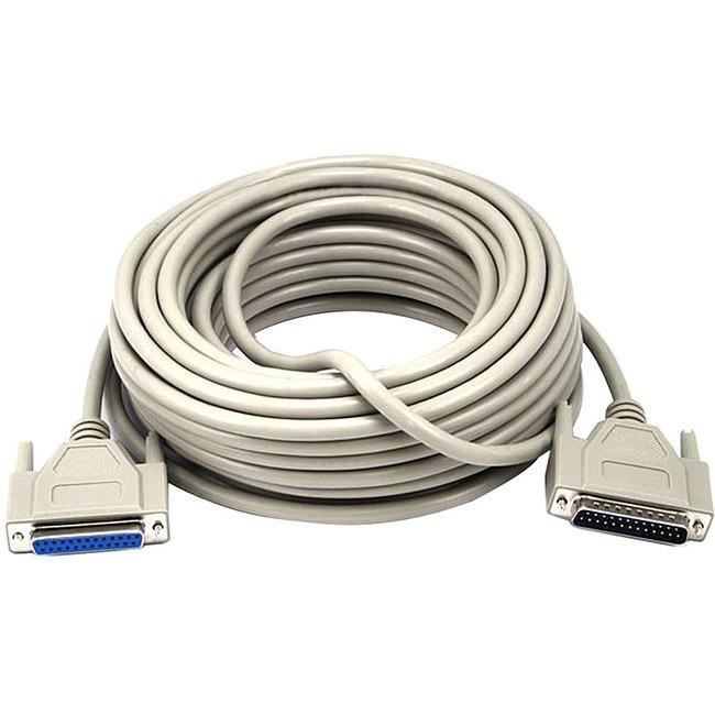Monoprice 50ft DB25 M-F Molded Cable