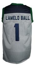 Lamelo Ball #1 Chino Hills Huskies Basketball Jersey New Sewn Grey Any Size image 5