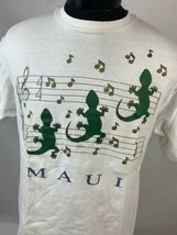 Vintage Hawaii T Shirt Single Stitch Tee Maui USA Logo Crew Men’s Large 90s - $24.99