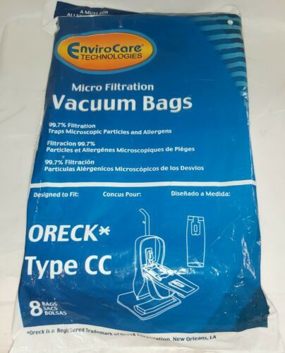 XL5 XL-9300 12 Vacuum Bags for Oreck Type CC XL3600RH w/ Micro Kit XL888 