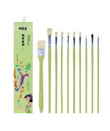 10 Pieces Paint Brushes Set Artist Paint Brushes Painting Supplies #03 - $28.88