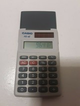 Vintage Casio HS-4E Solar Calculator Tested Works - $7.91