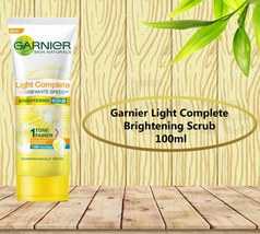3X Garnier Skin Naturals Light Complete Brightening Scrub Facial Beauty SkinCare - $42.90
