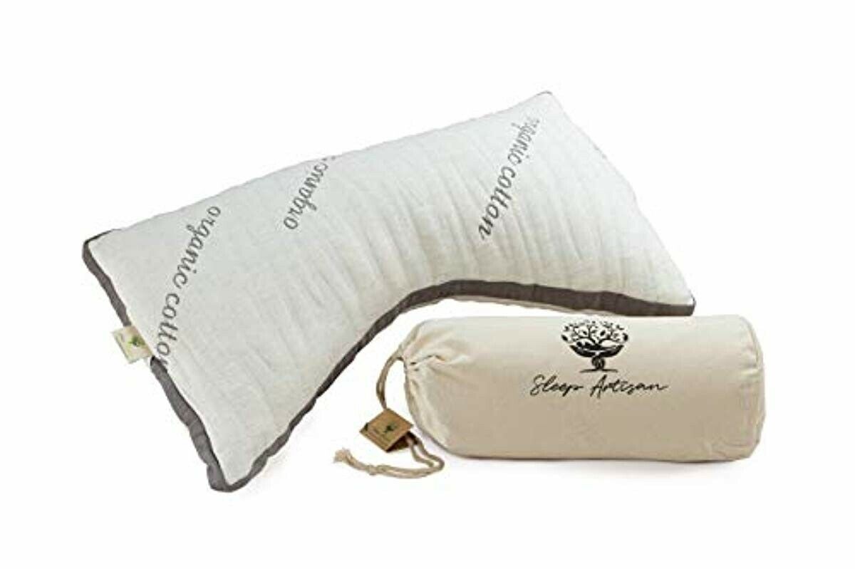 Sleep Artisan Luxury Side Sleeper Pillow Natural Latex and Microfiber