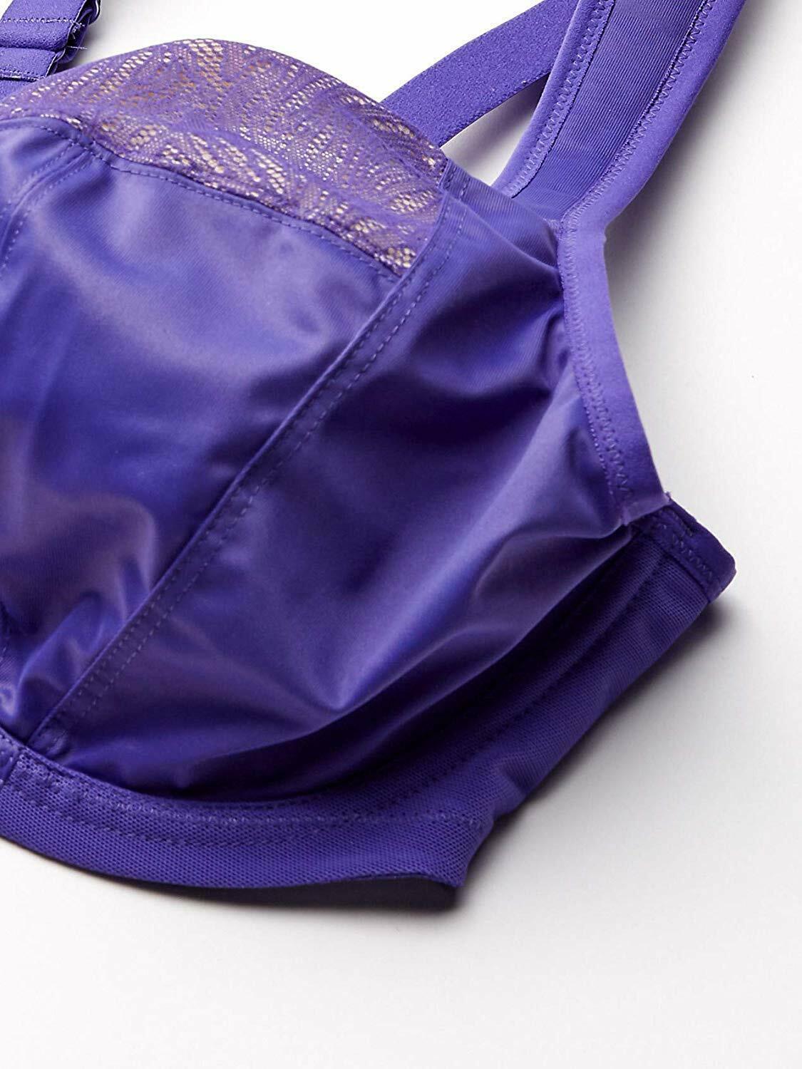 Goddess AMETHYST Heather Comfort Side Support Bra, US 34H, UK 34FF