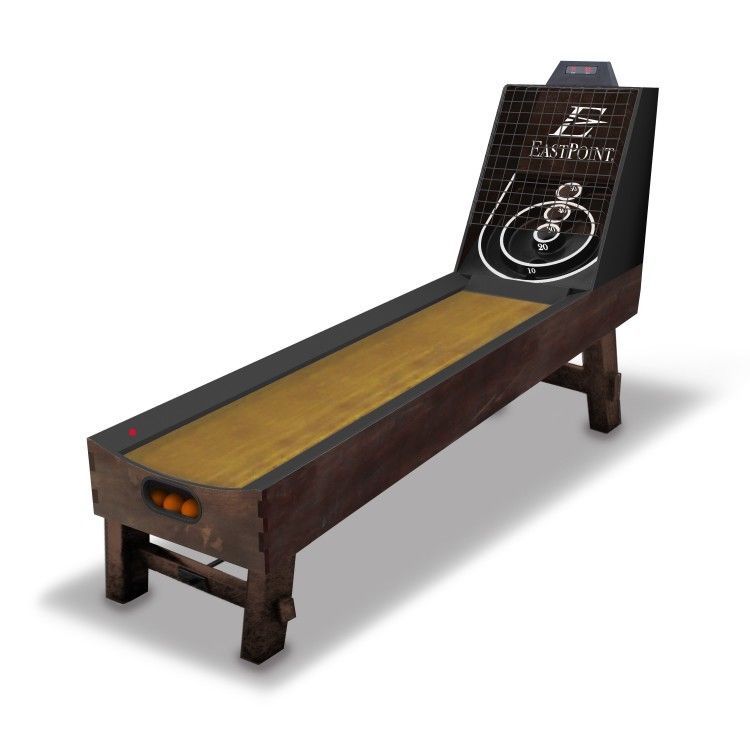 Skeeball Arcade Game with LED Scorer + Sound Effect + Ball Return + 4