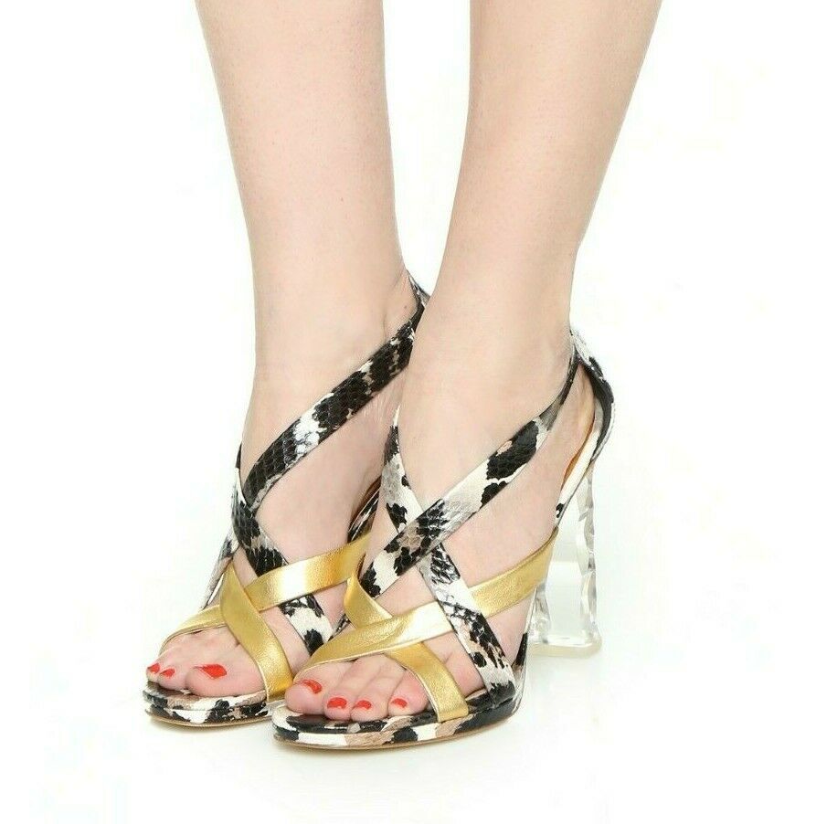 diane von furstenberg gold sandals