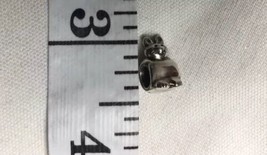 Pandora Kitty Cat Charm Sterling Silver Full Body Retired  Cute Meow - $19.79