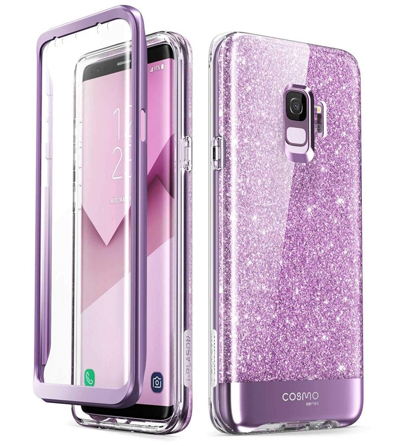 Samsung Galaxy S9 Plus Cosmo Case with Full-Body Coverage (Purple)