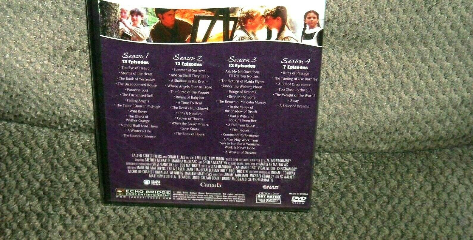 Emily Of New Moon DVD complete 4s Martha MACISAAC Linda THORSON Sheila ...