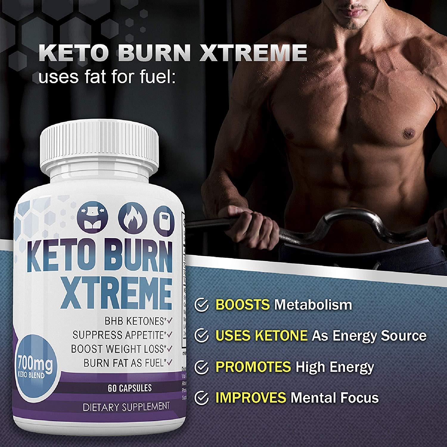 Keto Burn Xtreme Bhb Ketones Boost Weight Loss Burn Fat As Fuel 700mg