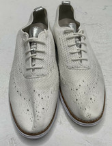 Cole Haan Grand OS. Women’s Size 9B White Lace Up Knit Shoes N2 - $29.31