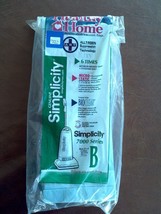 Simplicity Symmetry Bags - Type B - 7000 Series  only 6 bag item S7-12 Allergen - $7.92