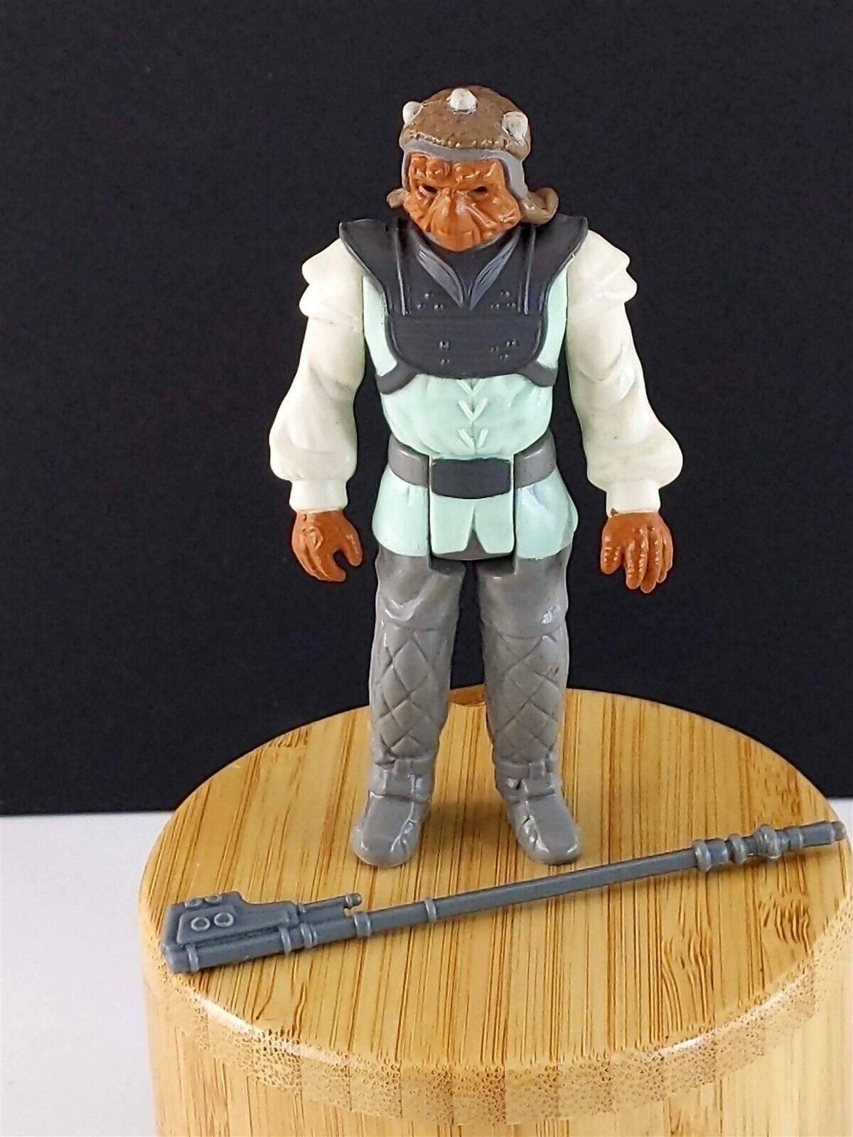 Star Wars Nikto w/ Skiff Vibro Staff 1983 ROTJ Original Kenner Action ...