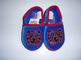 NEW Spider-Man Kid's Slippers Size Medium 7/8 - $9.69