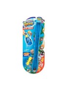 Moose Toys Might Beanz Blue Flip Track+Exclusive Bean/Trick Piece/Games ... - $12.69