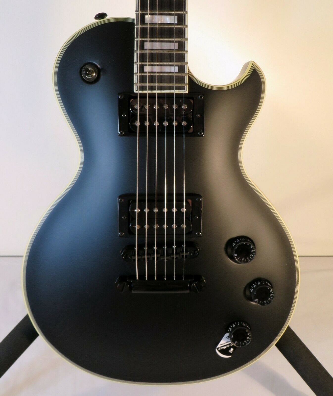 Schecter SoloII Custom Aged Black Satin Never Played 2015 New Old Stock Electric