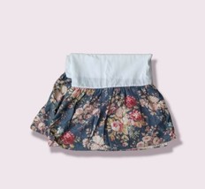 Ralph Lauren Chadwick Blue Floral Ocean Wash Queen Ruffled Bedskirt - $94.05